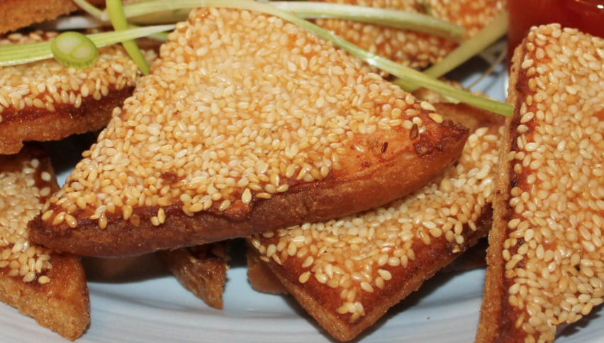 Sesame Seed Prawn Toast