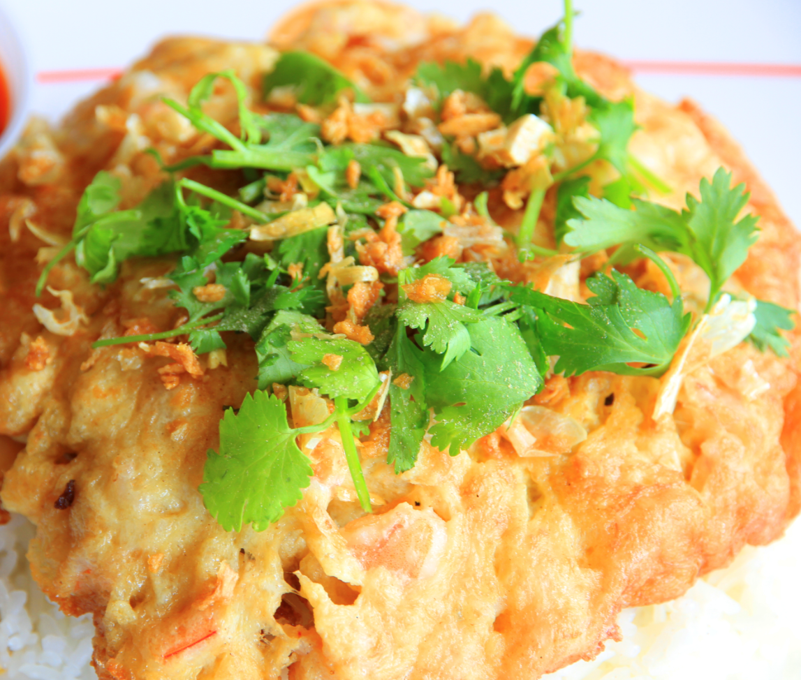 Thai Egg and Shrimp Omelette