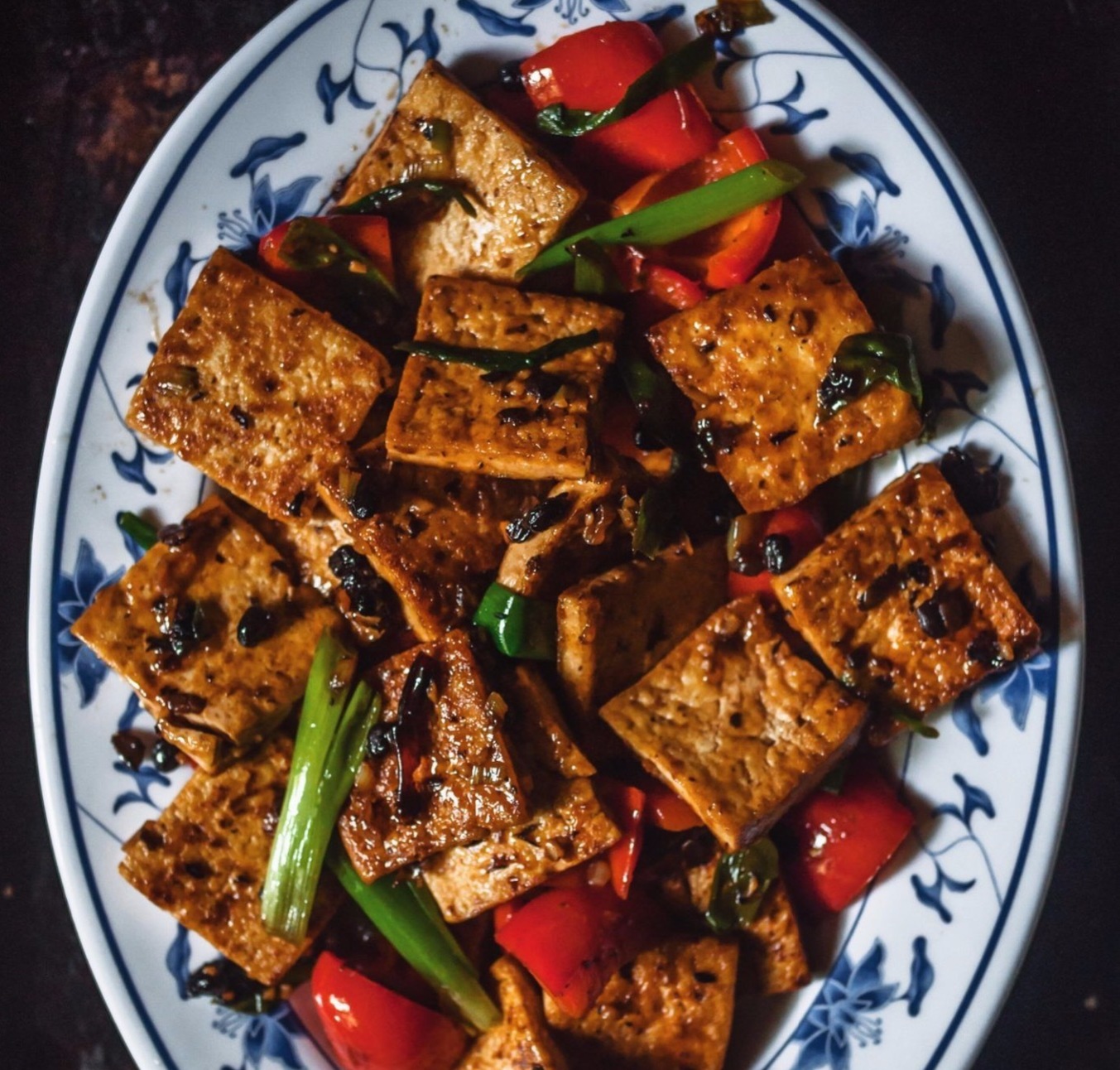Tofu in Black Bean Sauce