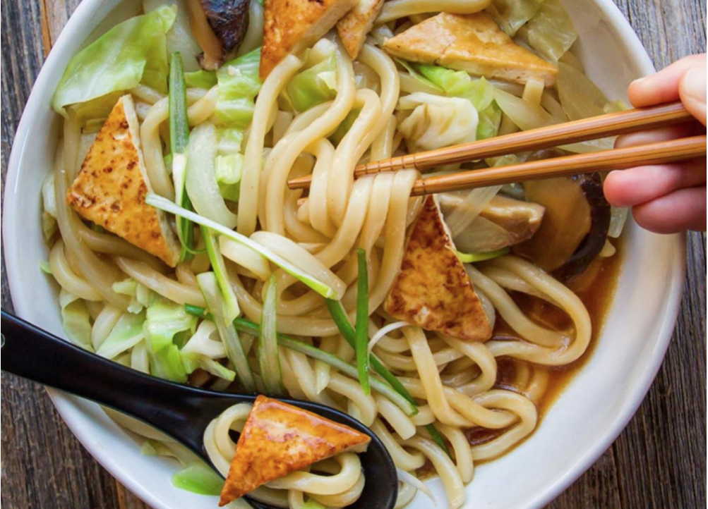 Noodles with Five Spiced Tofu