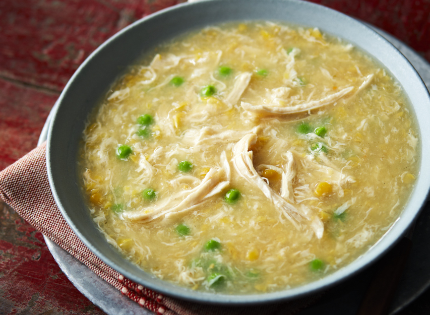 Chicken and sweetcorn Soup